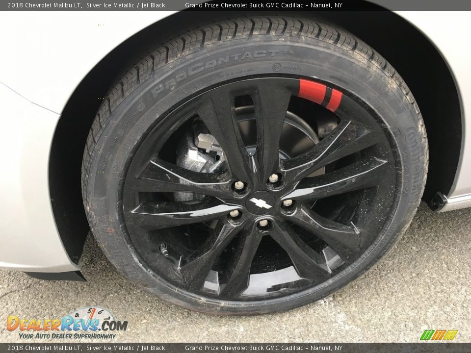 2018 Chevrolet Malibu LT Silver Ice Metallic / Jet Black Photo #10