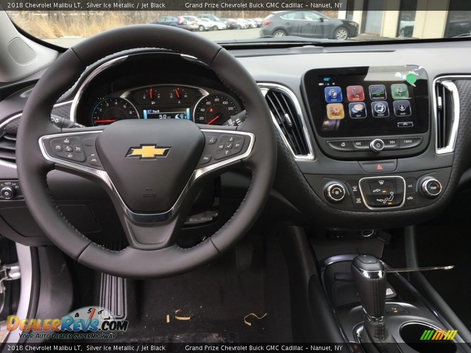 2018 Chevrolet Malibu LT Silver Ice Metallic / Jet Black Photo #11