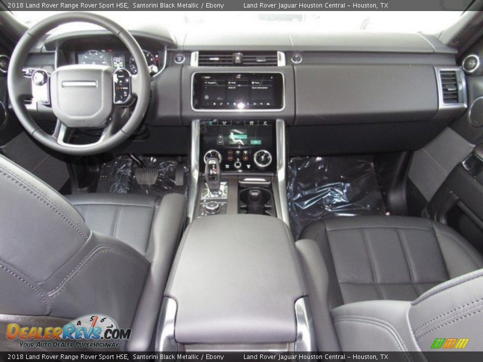2018 Land Rover Range Rover Sport HSE Santorini Black Metallic / Ebony Photo #4