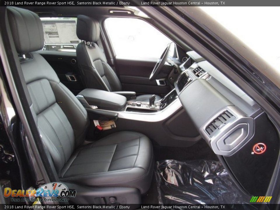 2018 Land Rover Range Rover Sport HSE Santorini Black Metallic / Ebony Photo #5