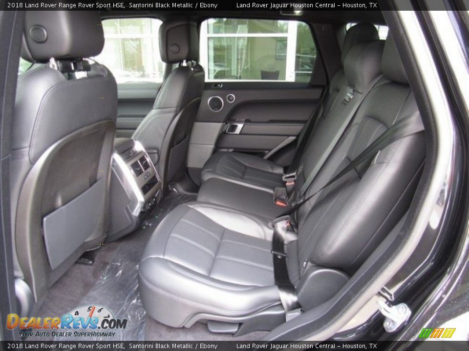 2018 Land Rover Range Rover Sport HSE Santorini Black Metallic / Ebony Photo #13