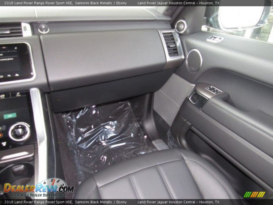 2018 Land Rover Range Rover Sport HSE Santorini Black Metallic / Ebony Photo #15