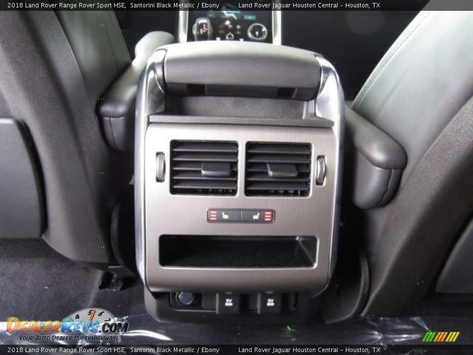 2018 Land Rover Range Rover Sport HSE Santorini Black Metallic / Ebony Photo #16