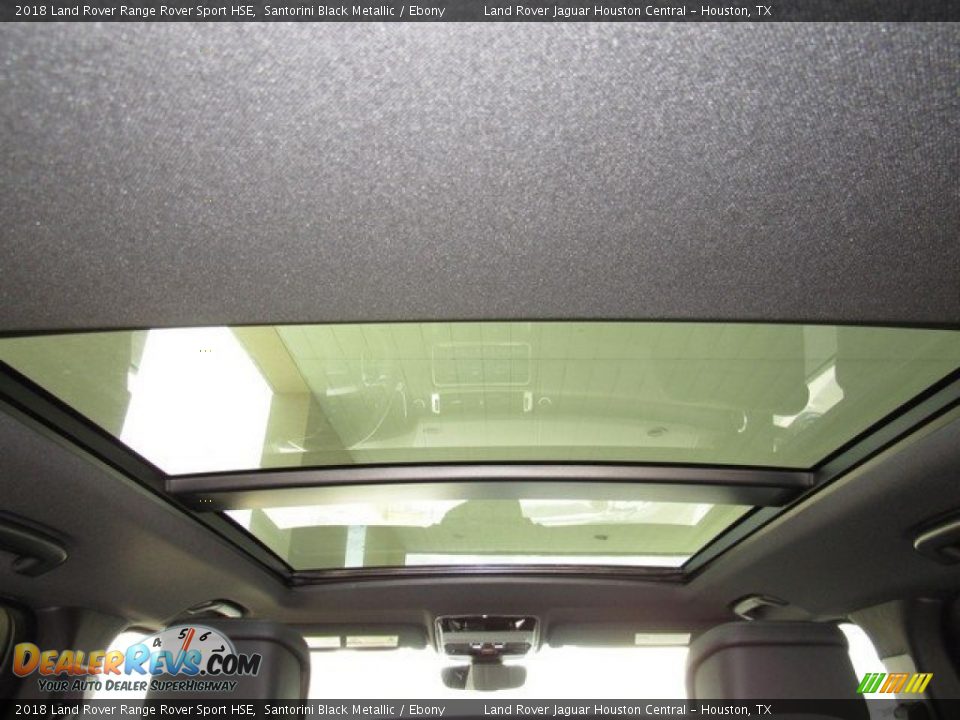 2018 Land Rover Range Rover Sport HSE Santorini Black Metallic / Ebony Photo #18