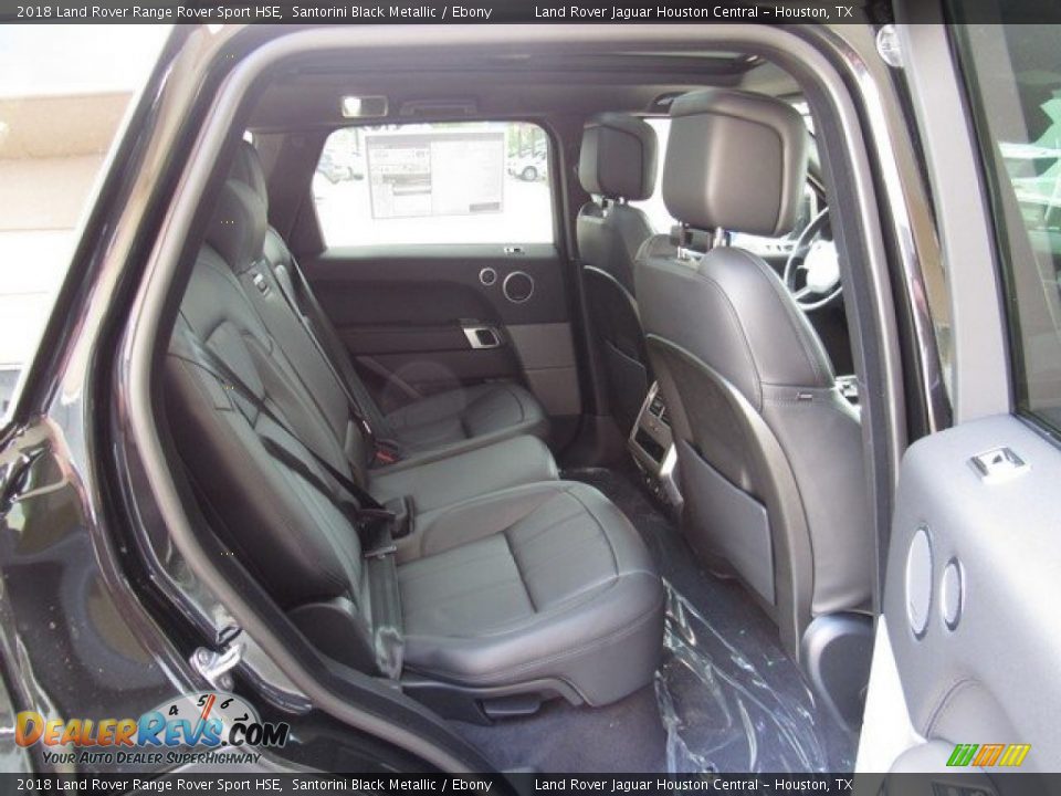 2018 Land Rover Range Rover Sport HSE Santorini Black Metallic / Ebony Photo #19