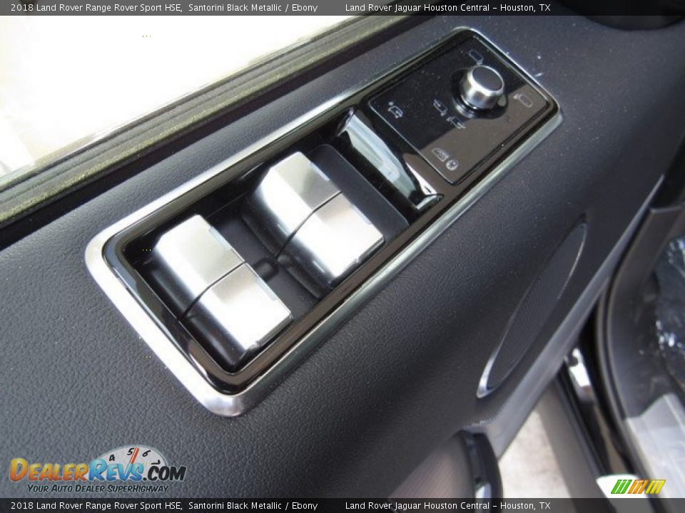 2018 Land Rover Range Rover Sport HSE Santorini Black Metallic / Ebony Photo #25