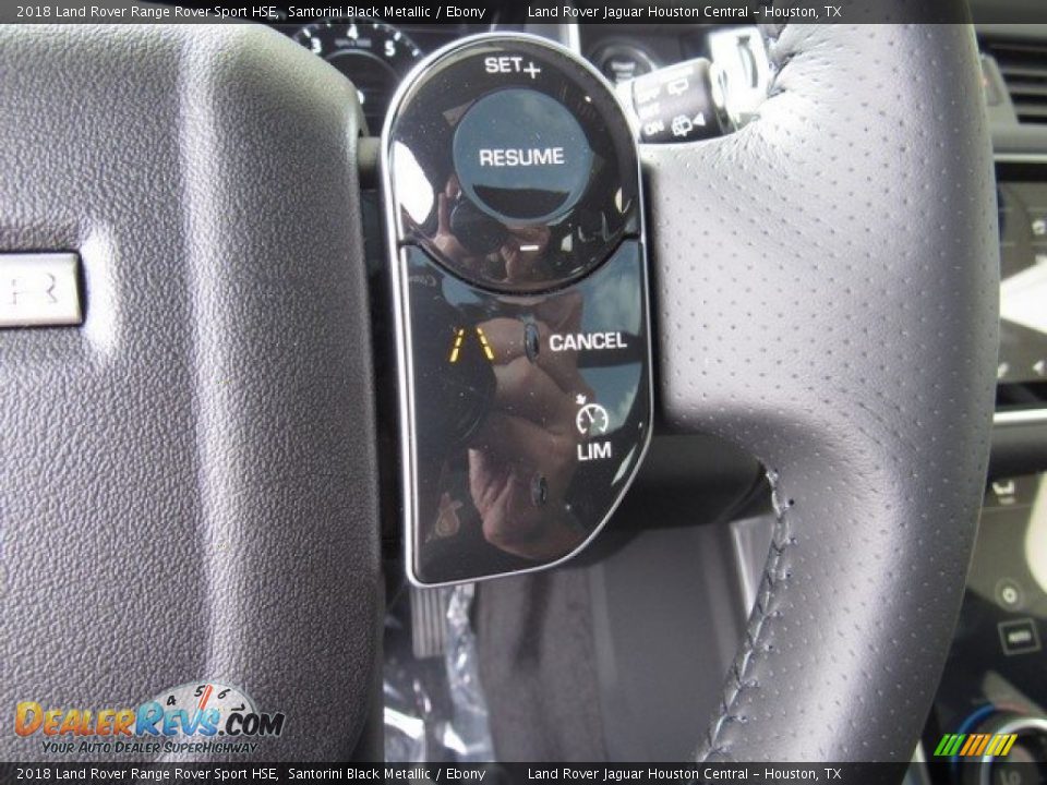 2018 Land Rover Range Rover Sport HSE Santorini Black Metallic / Ebony Photo #30
