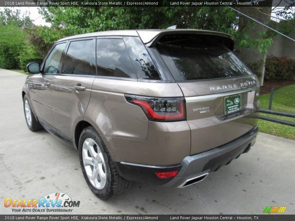 2018 Land Rover Range Rover Sport HSE Kiakoura Stone Metallic / Espresso/Almond Photo #12