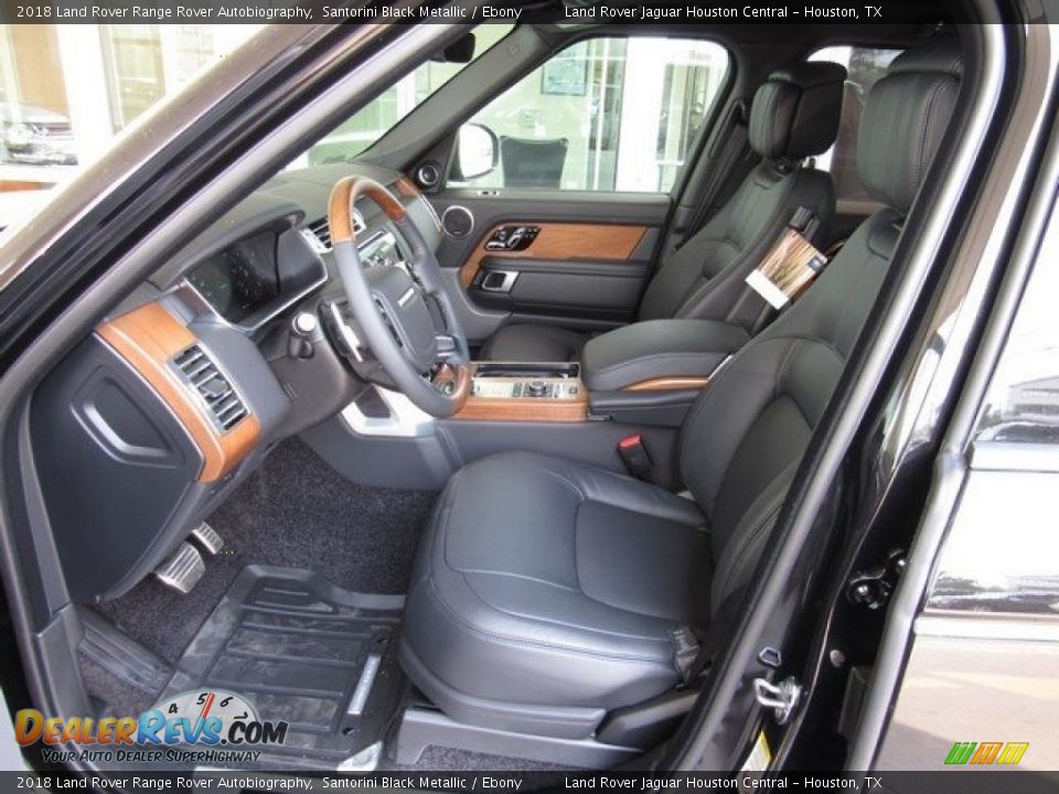 Ebony Interior - 2018 Land Rover Range Rover Autobiography Photo #3