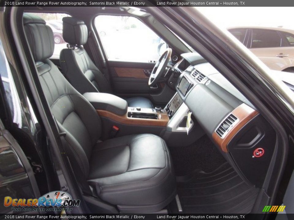 2018 Land Rover Range Rover Autobiography Santorini Black Metallic / Ebony Photo #5