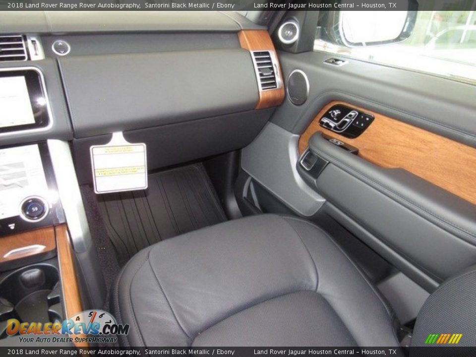 2018 Land Rover Range Rover Autobiography Santorini Black Metallic / Ebony Photo #15