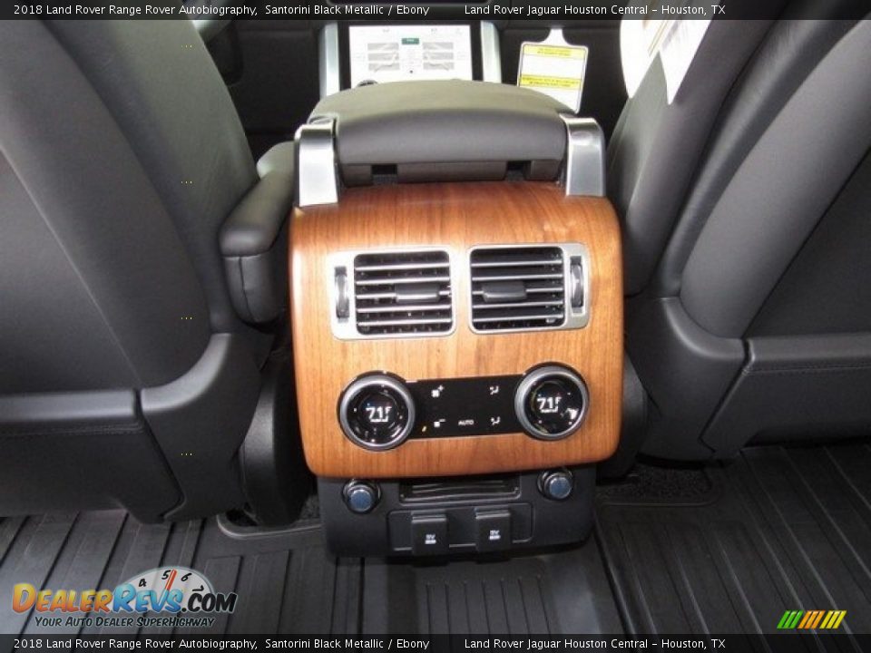 2018 Land Rover Range Rover Autobiography Santorini Black Metallic / Ebony Photo #16