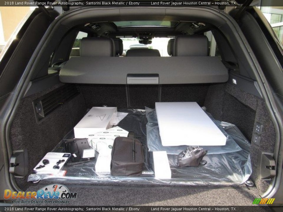 2018 Land Rover Range Rover Autobiography Santorini Black Metallic / Ebony Photo #17