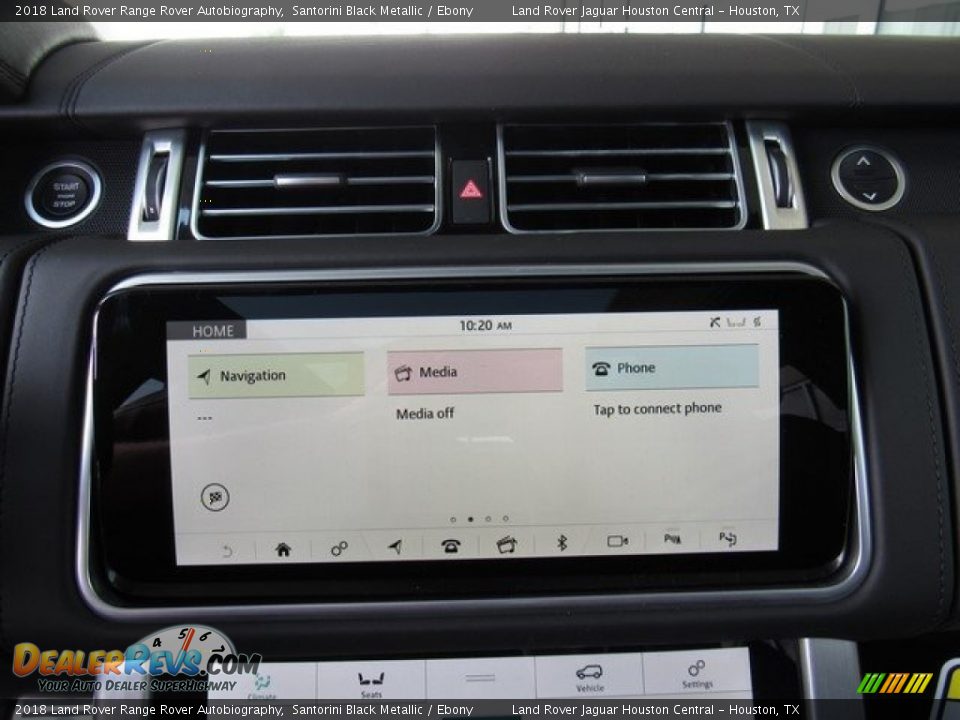 2018 Land Rover Range Rover Autobiography Santorini Black Metallic / Ebony Photo #34