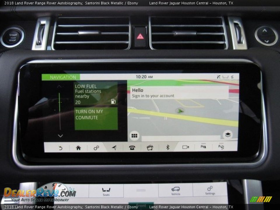 Navigation of 2018 Land Rover Range Rover Autobiography Photo #35