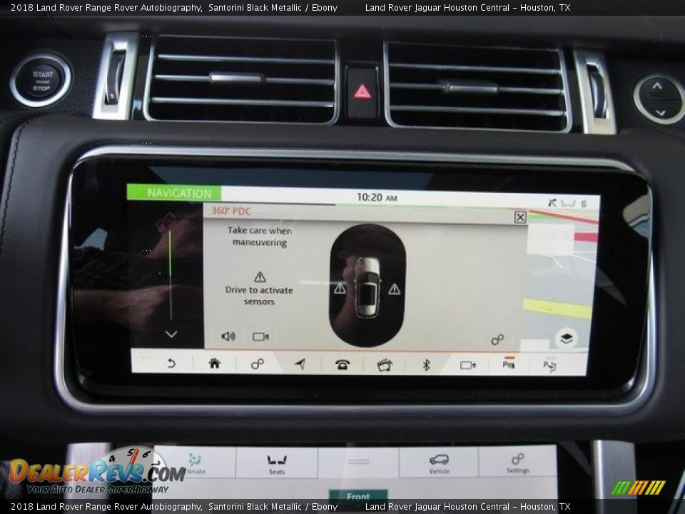 2018 Land Rover Range Rover Autobiography Santorini Black Metallic / Ebony Photo #36