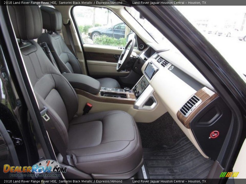 2018 Land Rover Range Rover HSE Santorini Black Metallic / Espresso/Almond Photo #5