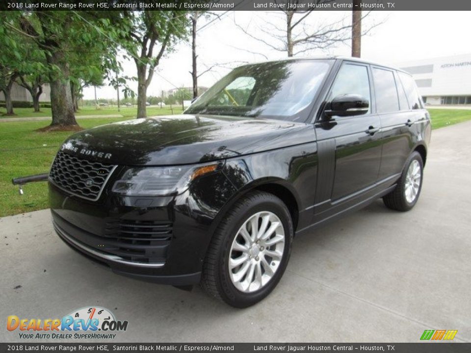 2018 Land Rover Range Rover HSE Santorini Black Metallic / Espresso/Almond Photo #10