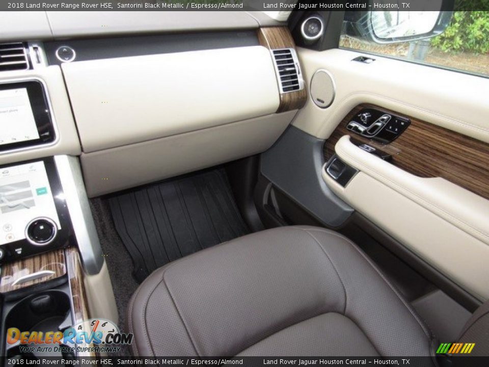 2018 Land Rover Range Rover HSE Santorini Black Metallic / Espresso/Almond Photo #15