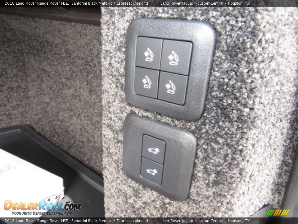 2018 Land Rover Range Rover HSE Santorini Black Metallic / Espresso/Almond Photo #18