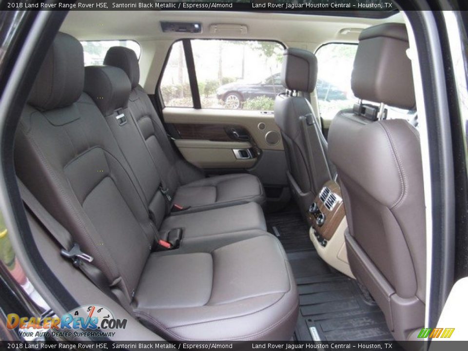 2018 Land Rover Range Rover HSE Santorini Black Metallic / Espresso/Almond Photo #20