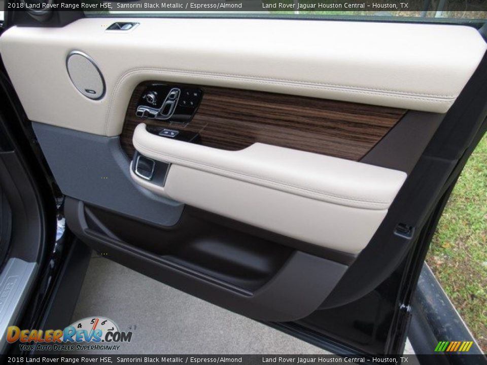 2018 Land Rover Range Rover HSE Santorini Black Metallic / Espresso/Almond Photo #21