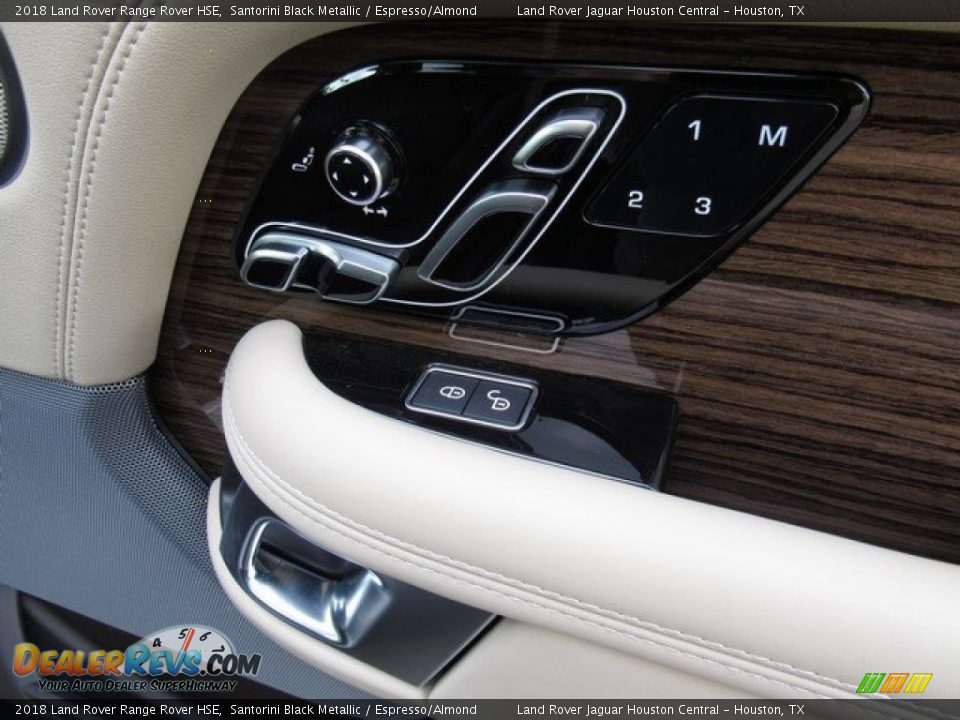 2018 Land Rover Range Rover HSE Santorini Black Metallic / Espresso/Almond Photo #22