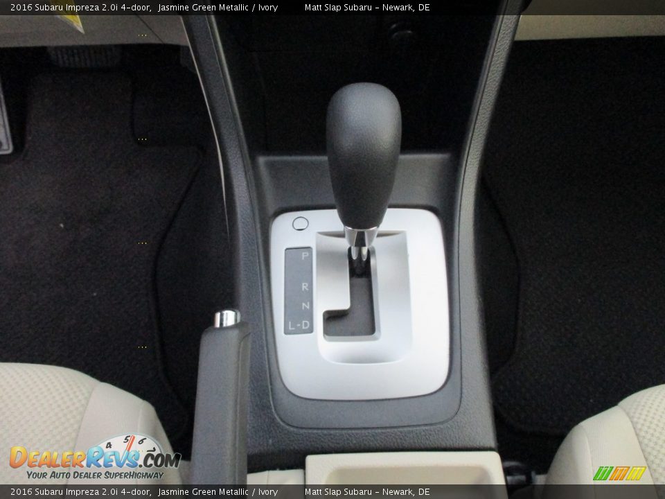 2016 Subaru Impreza 2.0i 4-door Jasmine Green Metallic / Ivory Photo #26