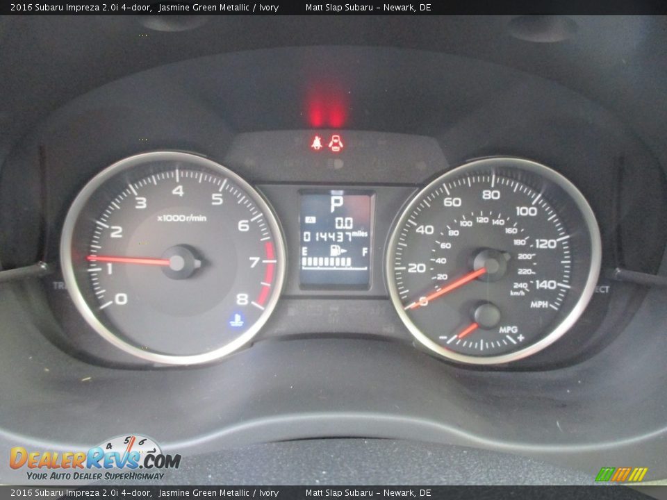 2016 Subaru Impreza 2.0i 4-door Jasmine Green Metallic / Ivory Photo #27