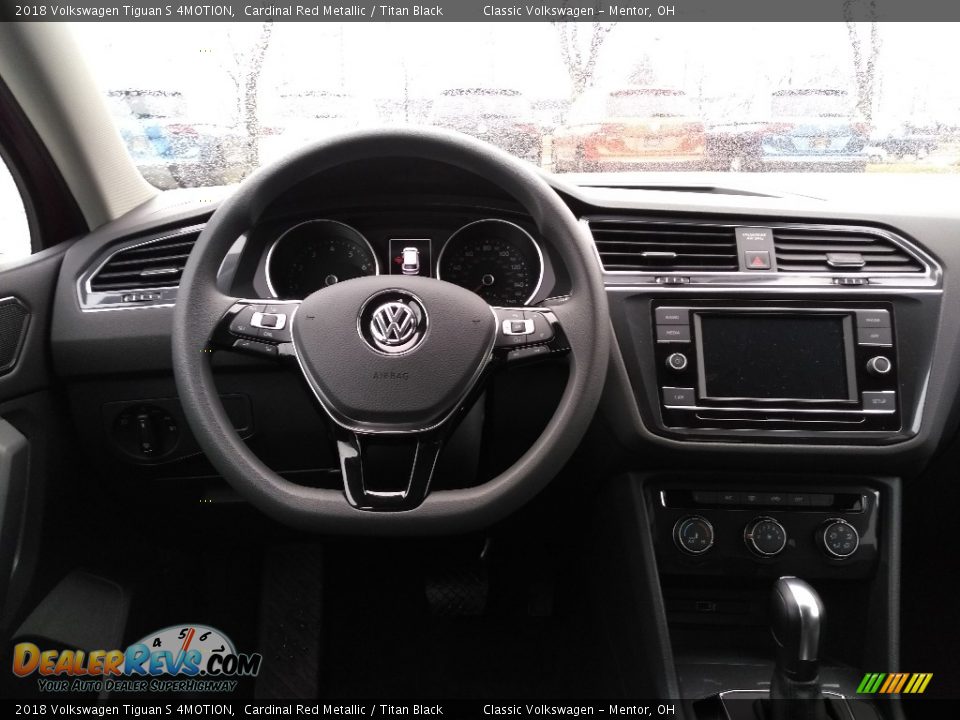 Dashboard of 2018 Volkswagen Tiguan S 4MOTION Photo #4