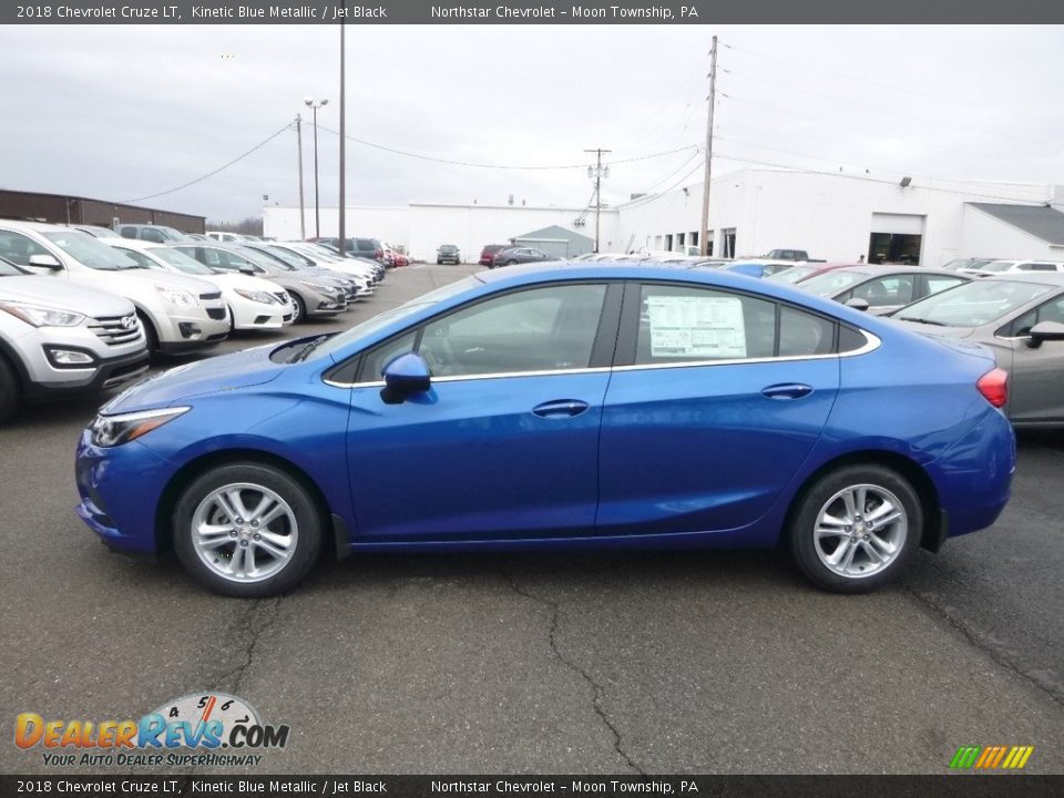2018 Chevrolet Cruze LT Kinetic Blue Metallic / Jet Black Photo #2