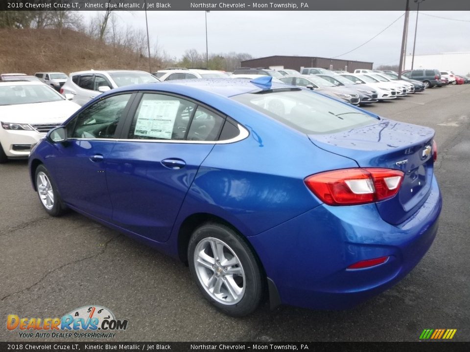 2018 Chevrolet Cruze LT Kinetic Blue Metallic / Jet Black Photo #3