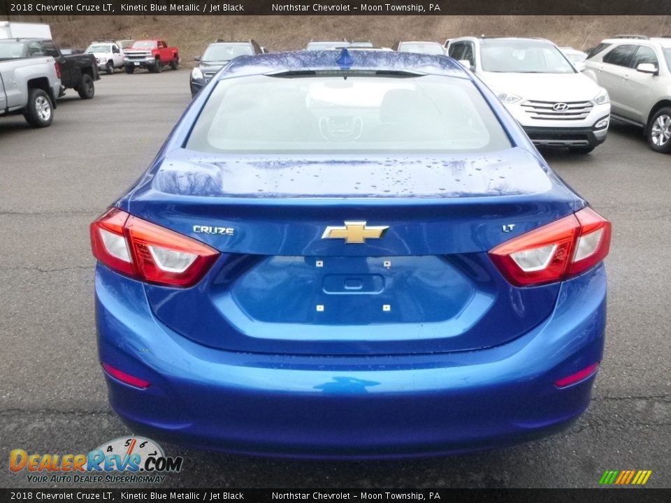 2018 Chevrolet Cruze LT Kinetic Blue Metallic / Jet Black Photo #4