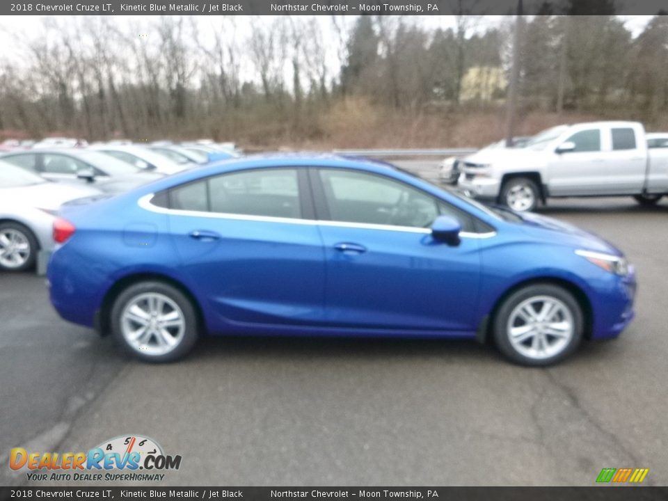 2018 Chevrolet Cruze LT Kinetic Blue Metallic / Jet Black Photo #6