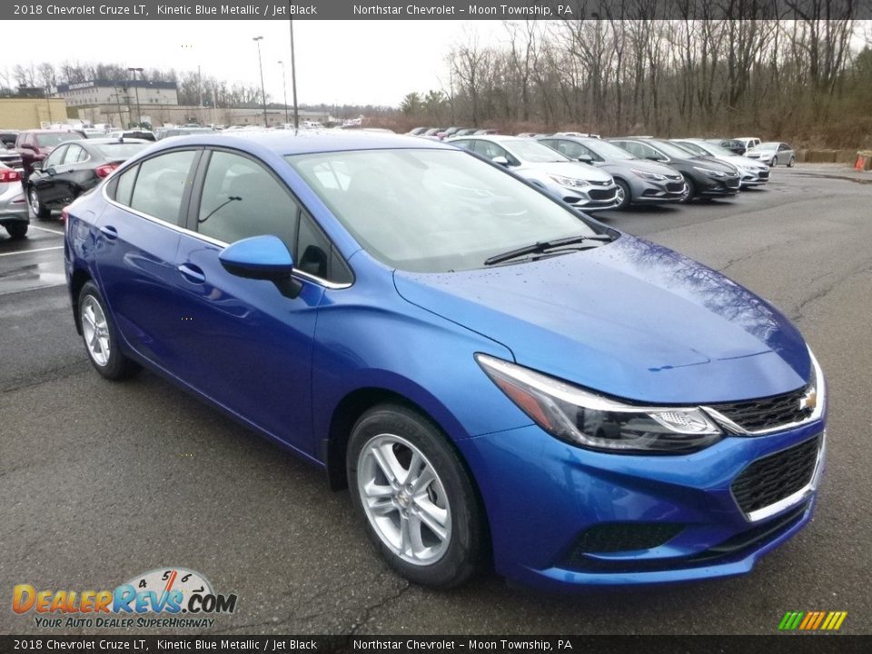2018 Chevrolet Cruze LT Kinetic Blue Metallic / Jet Black Photo #7
