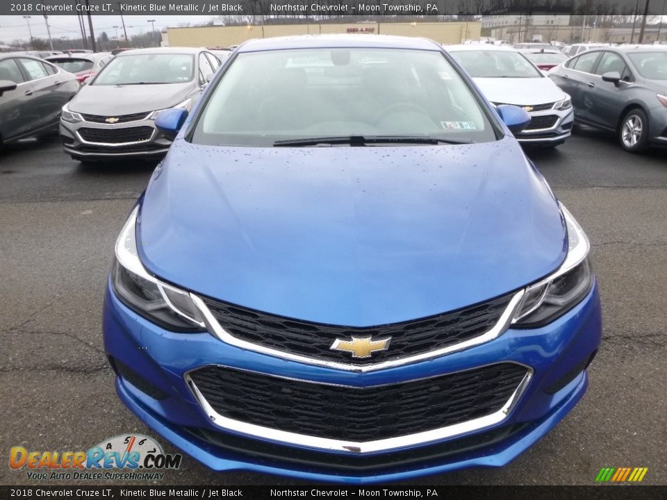 2018 Chevrolet Cruze LT Kinetic Blue Metallic / Jet Black Photo #8