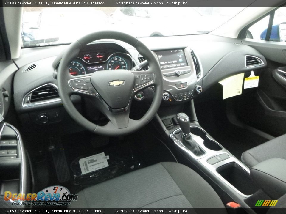 2018 Chevrolet Cruze LT Kinetic Blue Metallic / Jet Black Photo #14