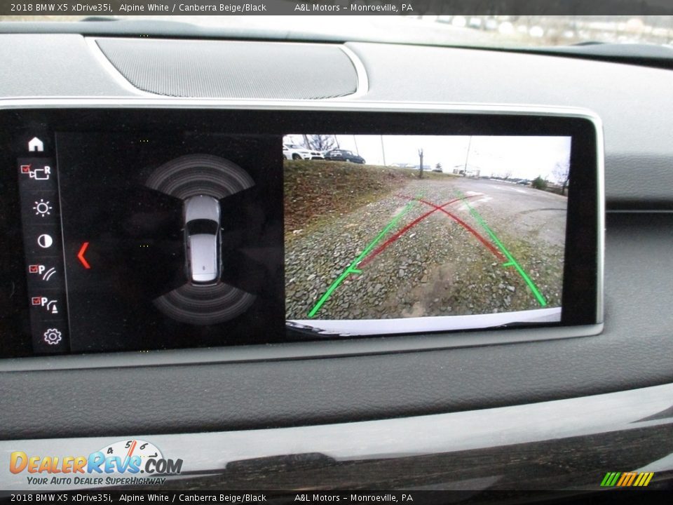 2018 BMW X5 xDrive35i Alpine White / Canberra Beige/Black Photo #17