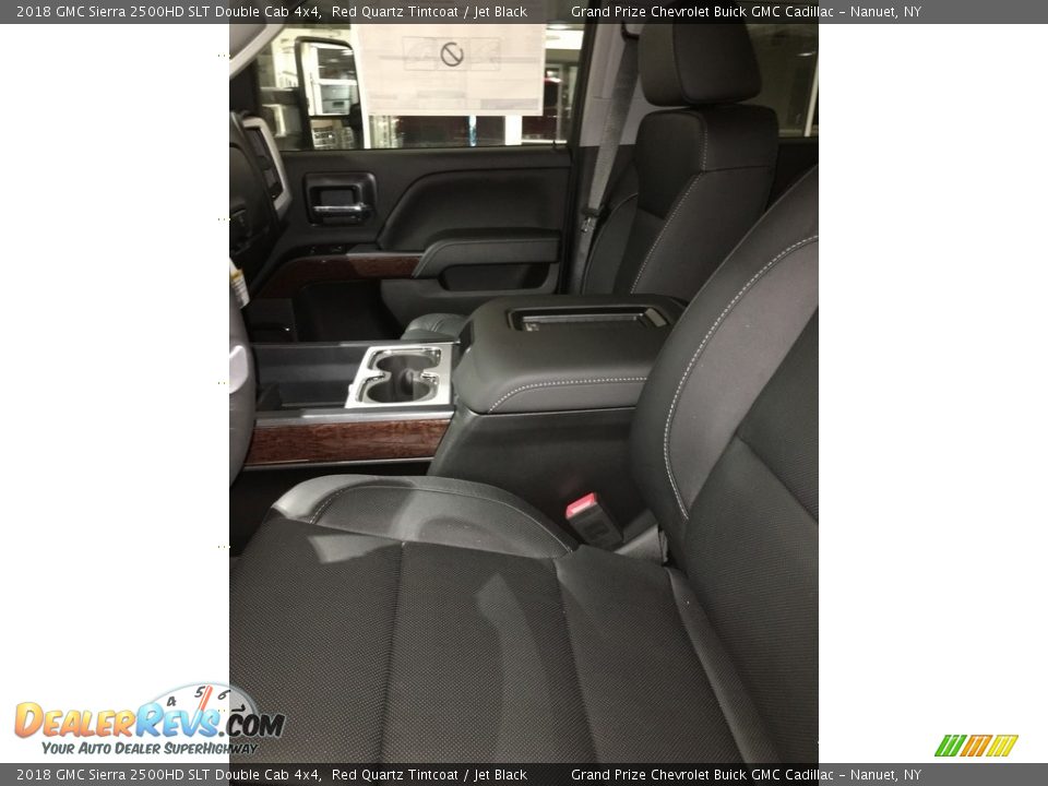 2018 GMC Sierra 2500HD SLT Double Cab 4x4 Red Quartz Tintcoat / Jet Black Photo #13