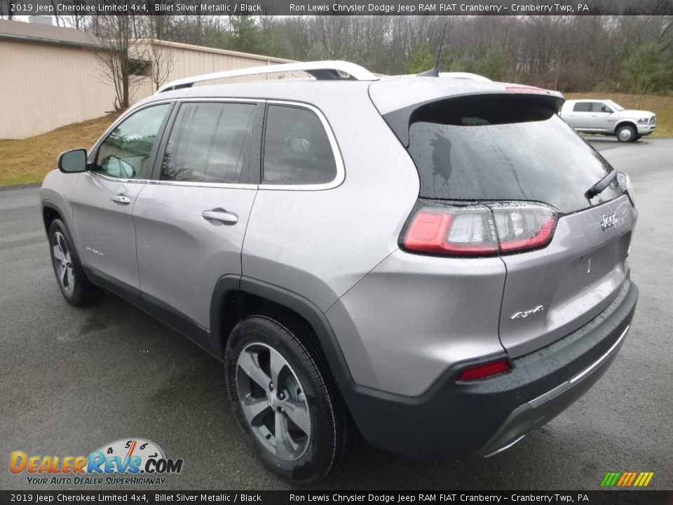 2019 Jeep Cherokee Limited 4x4 Billet Silver Metallic / Black Photo #3