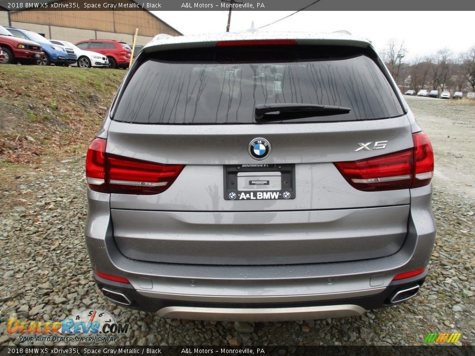 2018 BMW X5 xDrive35i Space Gray Metallic / Black Photo #4