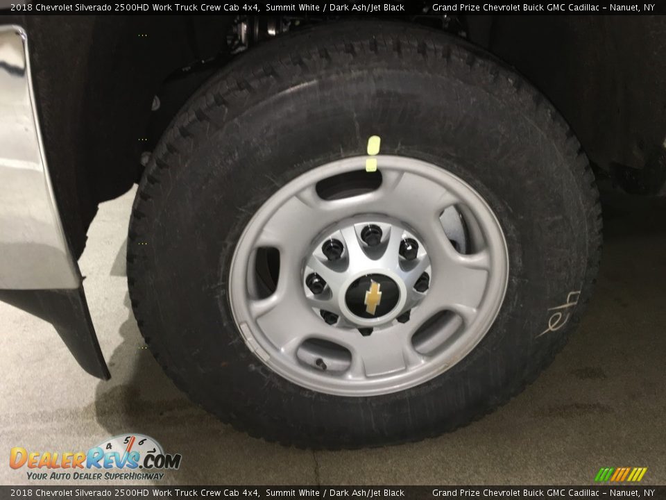 2018 Chevrolet Silverado 2500HD Work Truck Crew Cab 4x4 Summit White / Dark Ash/Jet Black Photo #10
