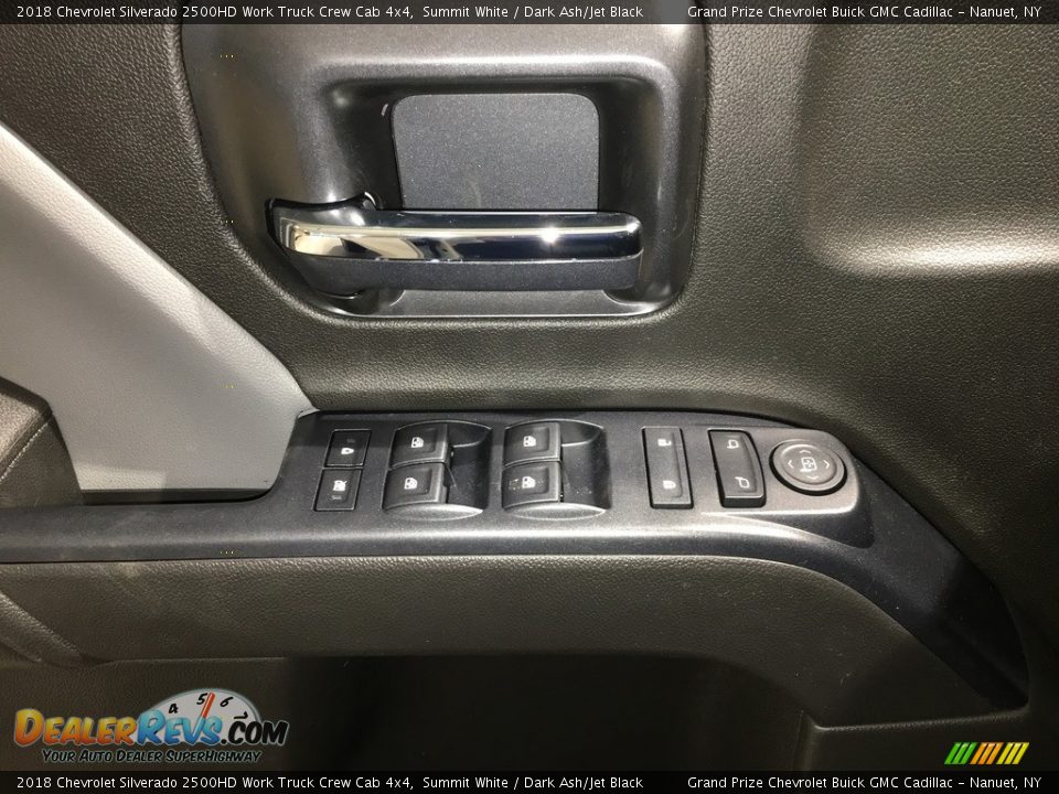 2018 Chevrolet Silverado 2500HD Work Truck Crew Cab 4x4 Summit White / Dark Ash/Jet Black Photo #11