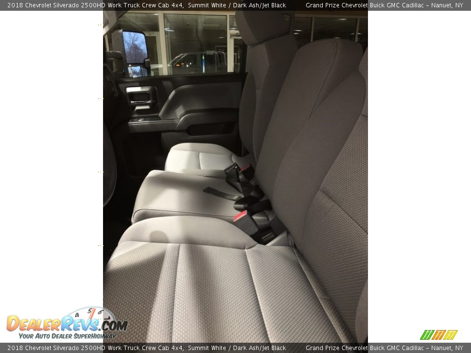 2018 Chevrolet Silverado 2500HD Work Truck Crew Cab 4x4 Summit White / Dark Ash/Jet Black Photo #13