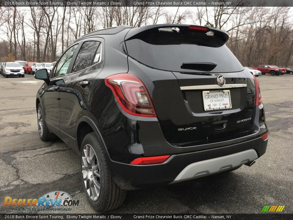 2018 Buick Encore Sport Touring Ebony Twilight Metallic / Ebony Photo #4
