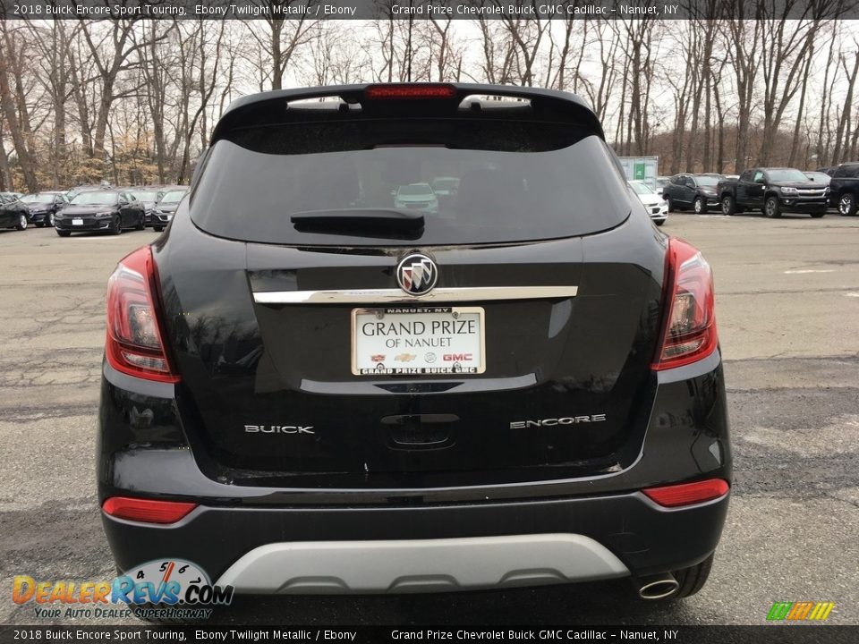 2018 Buick Encore Sport Touring Ebony Twilight Metallic / Ebony Photo #5
