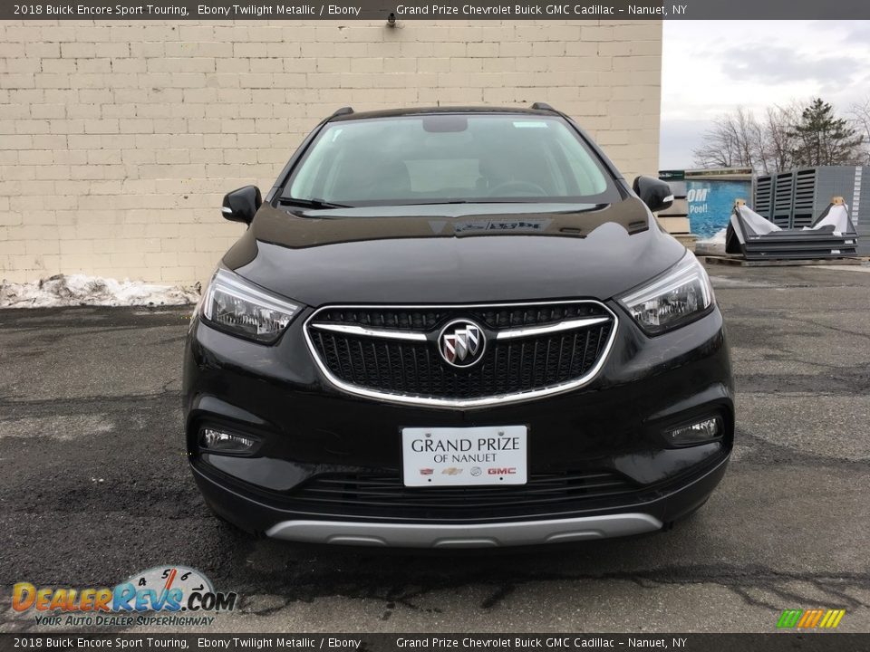 2018 Buick Encore Sport Touring Ebony Twilight Metallic / Ebony Photo #8