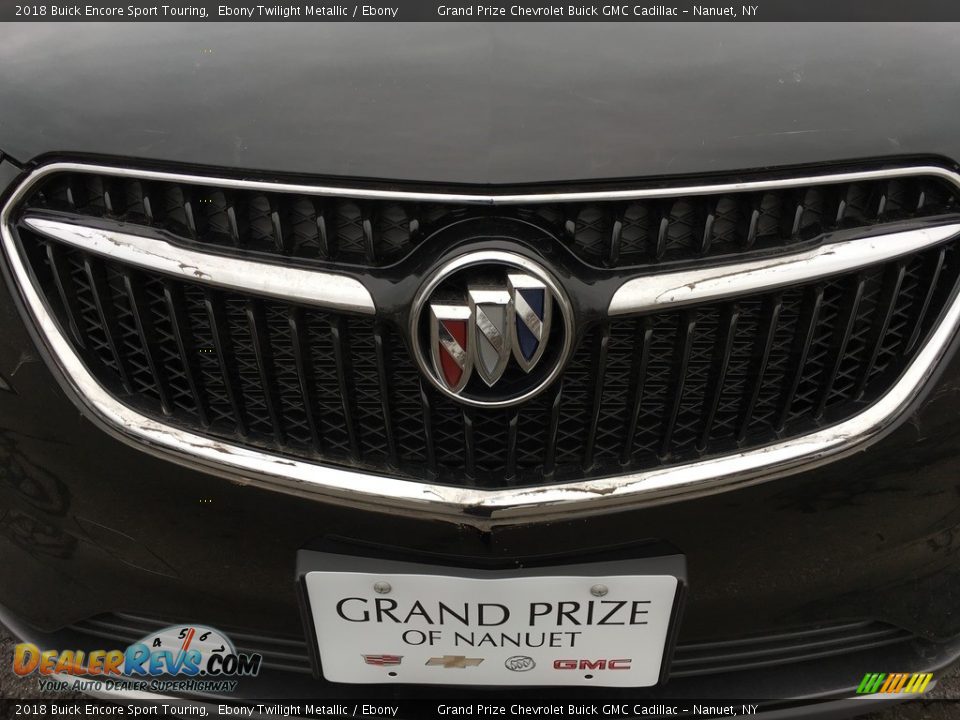 2018 Buick Encore Sport Touring Ebony Twilight Metallic / Ebony Photo #9