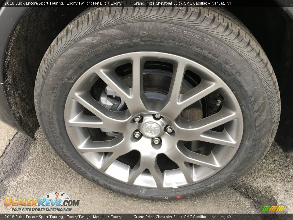 2018 Buick Encore Sport Touring Ebony Twilight Metallic / Ebony Photo #10