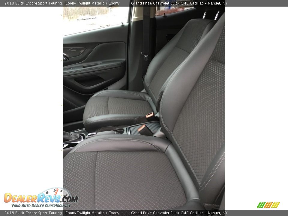 2018 Buick Encore Sport Touring Ebony Twilight Metallic / Ebony Photo #13